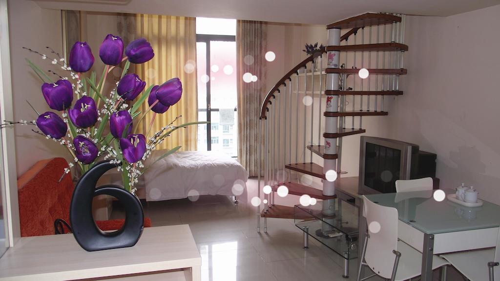 Guangzhou Happiness Apartment Oda fotoğraf